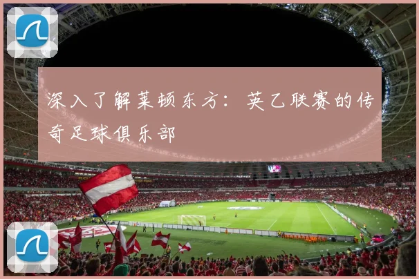 深入了解莱顿东方：英乙联赛的传奇足球俱乐部